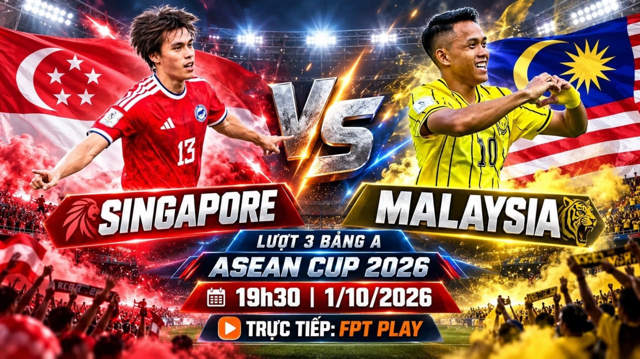 2026东盟杯第一级别A组第3轮全场回放：马来西亚VS新加坡