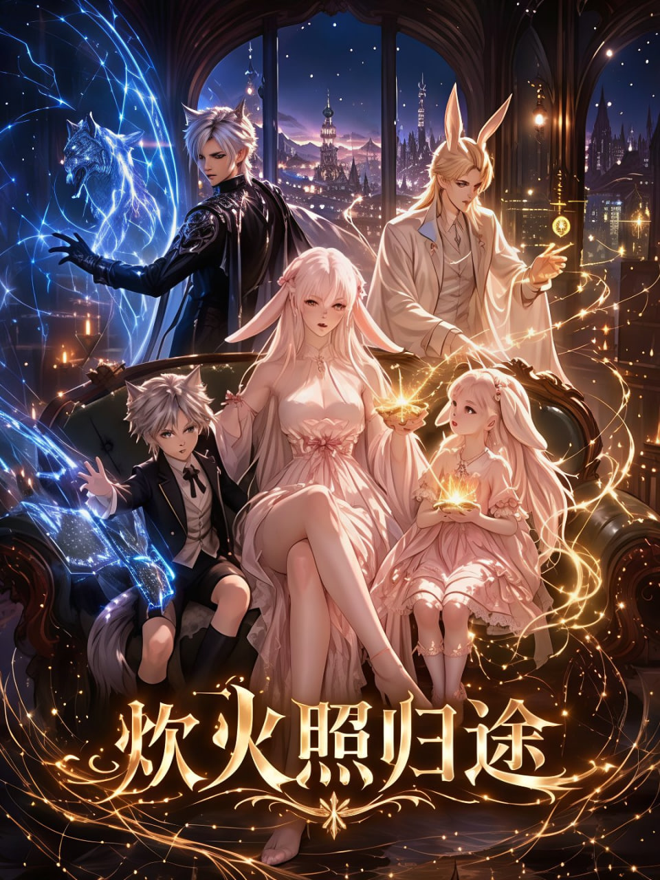 炊火照归途
